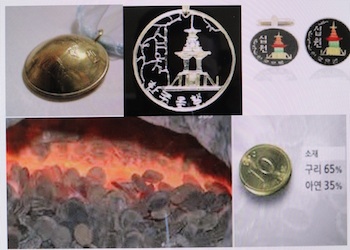How people have been using the copper-based 10 Won coins.